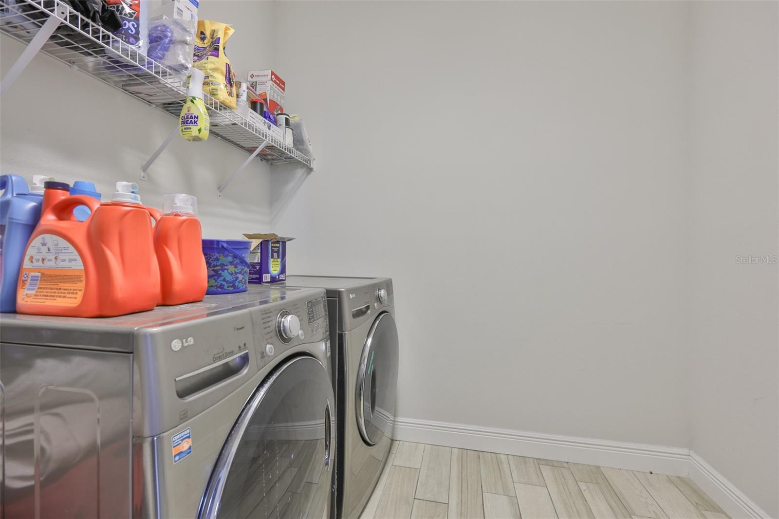 Laundry room outside Primary Bedroom