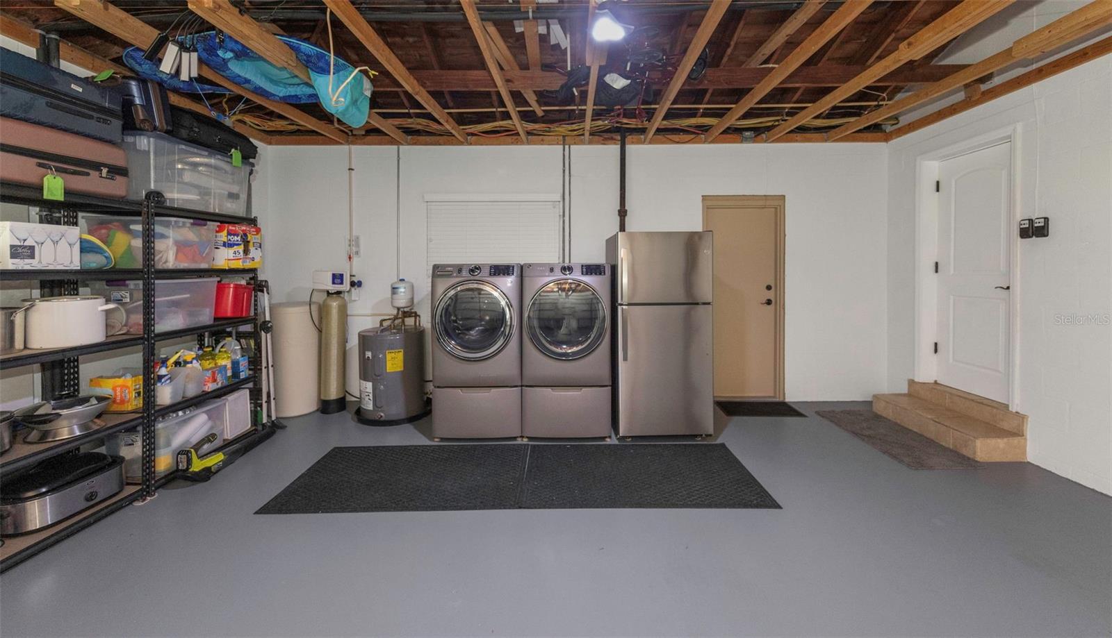 2 car garage! Yes a car lives here.