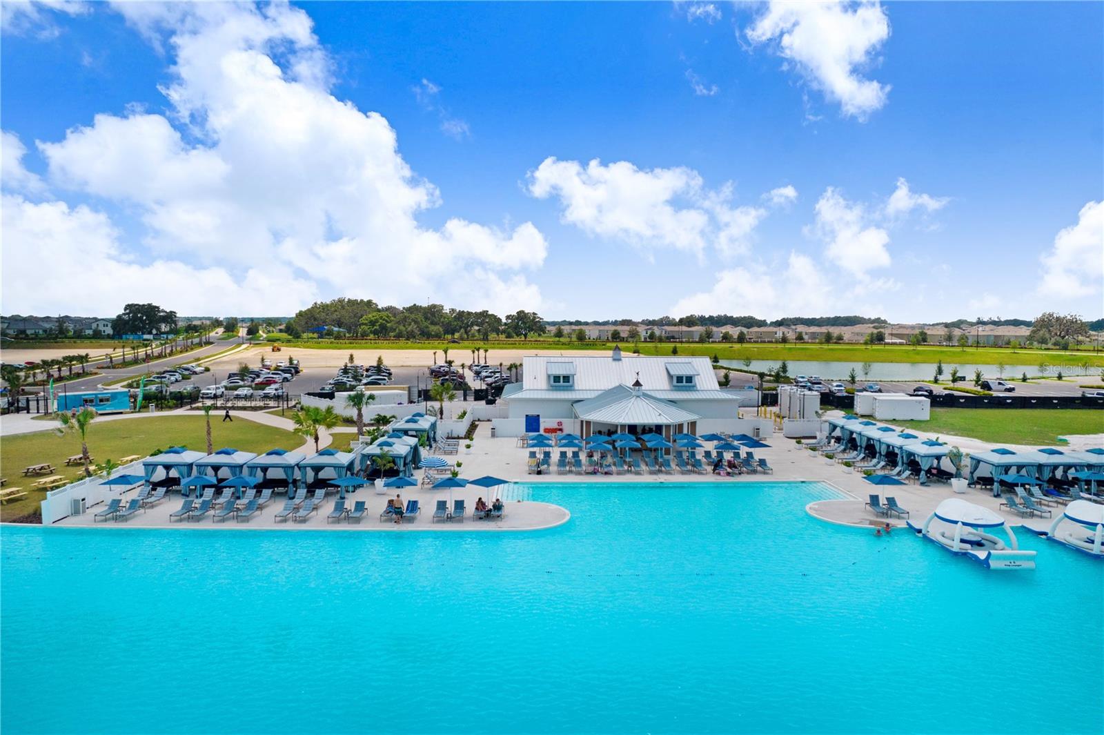 Unlimited access to a 15 acre Crystal Lagoon!