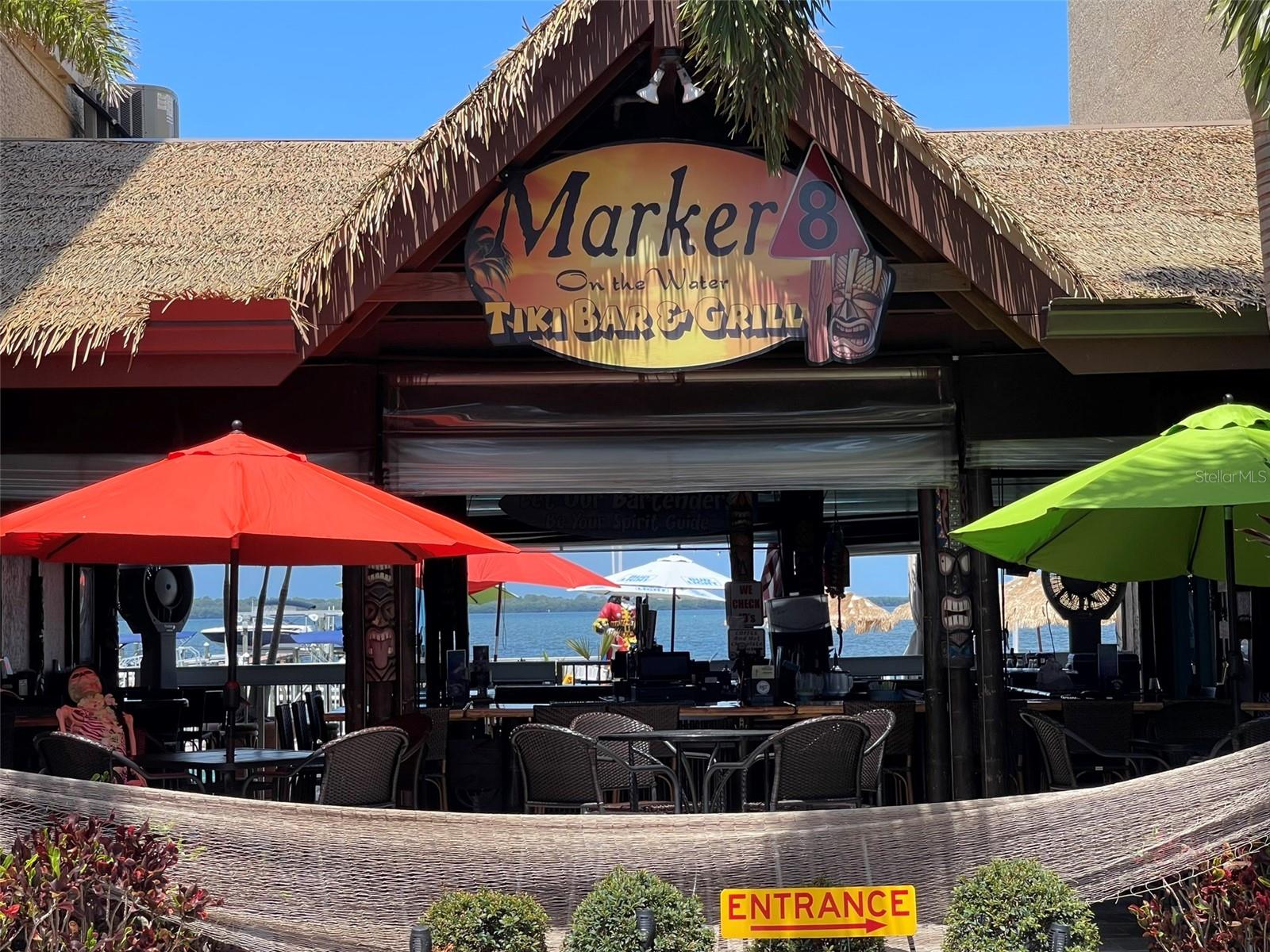Marker 8 tiki bar on site