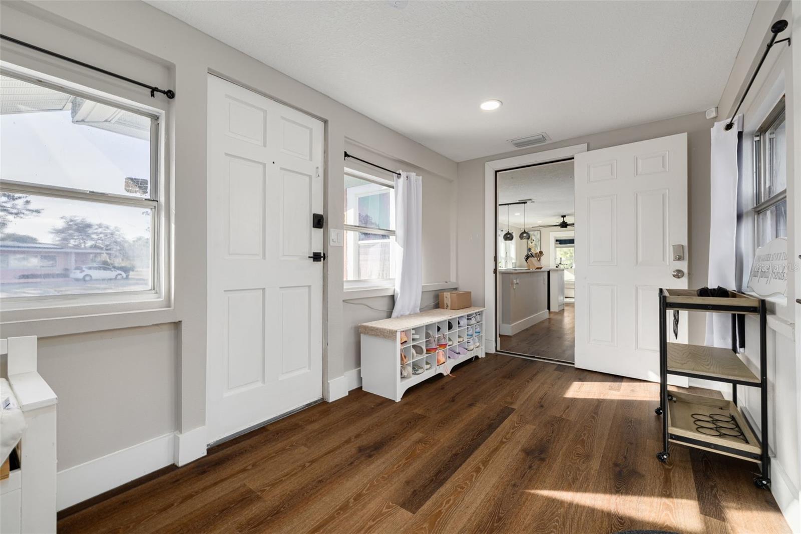 Breezeway into Main House