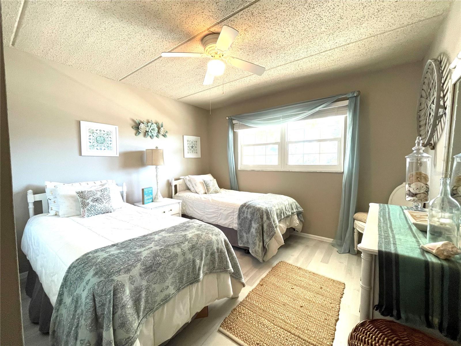 Spacious guest bedroom