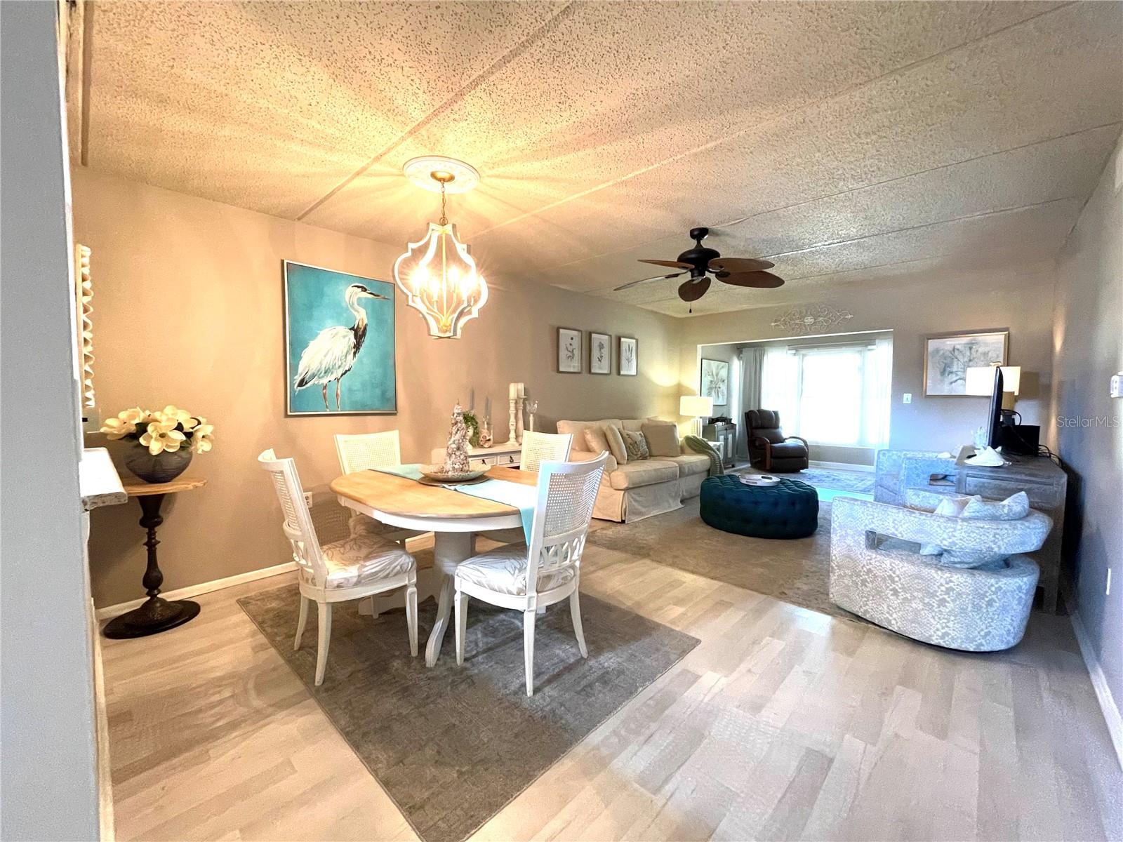 Dining and Living room