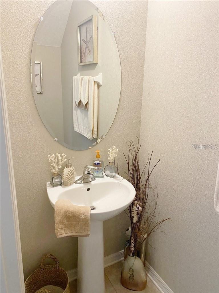 Guest Bath conveniently located Downstairs