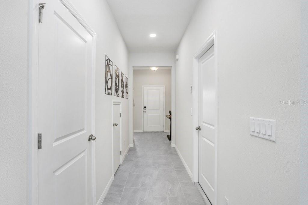 Entry Hall (photo of model home)