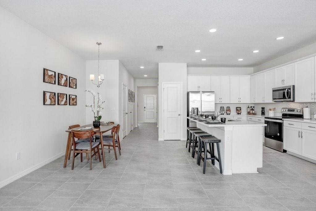 Kitchen Dining Area (photo of model home)