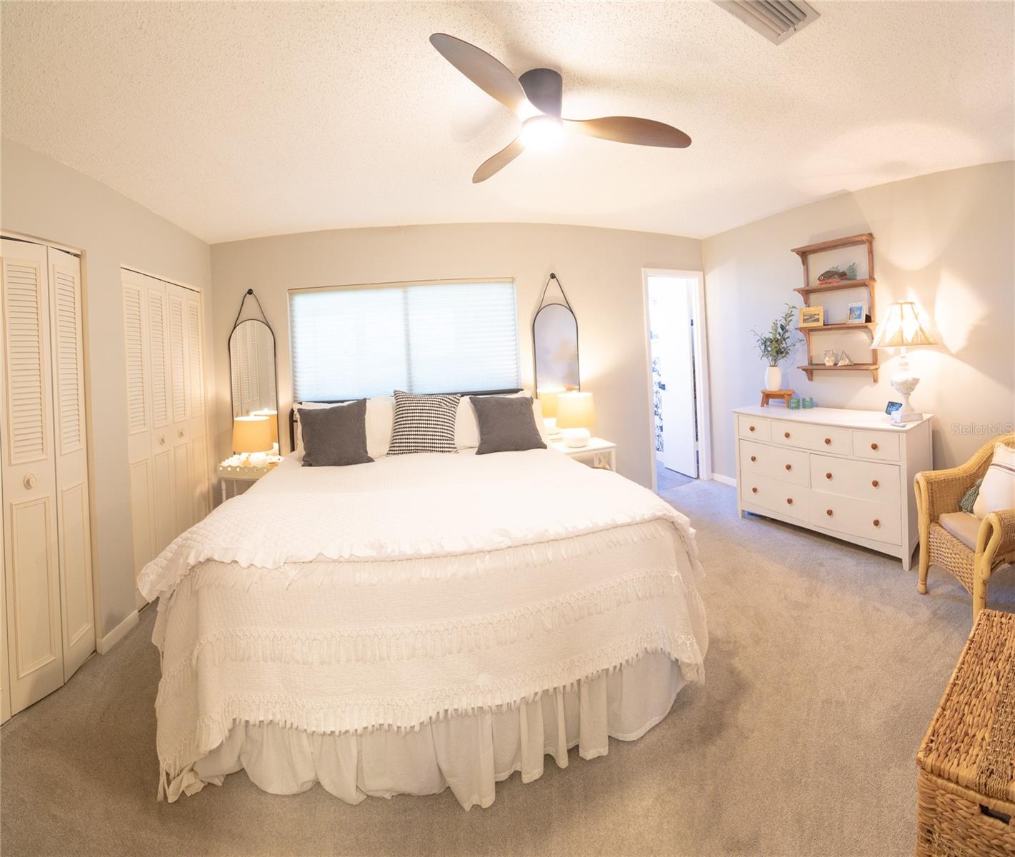 Primary Bedroom w/ Dual Closets