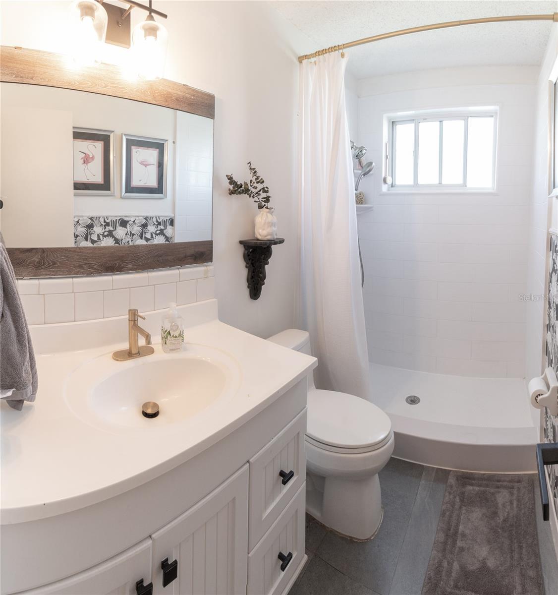 Primary Bath w/ Custom Shower.