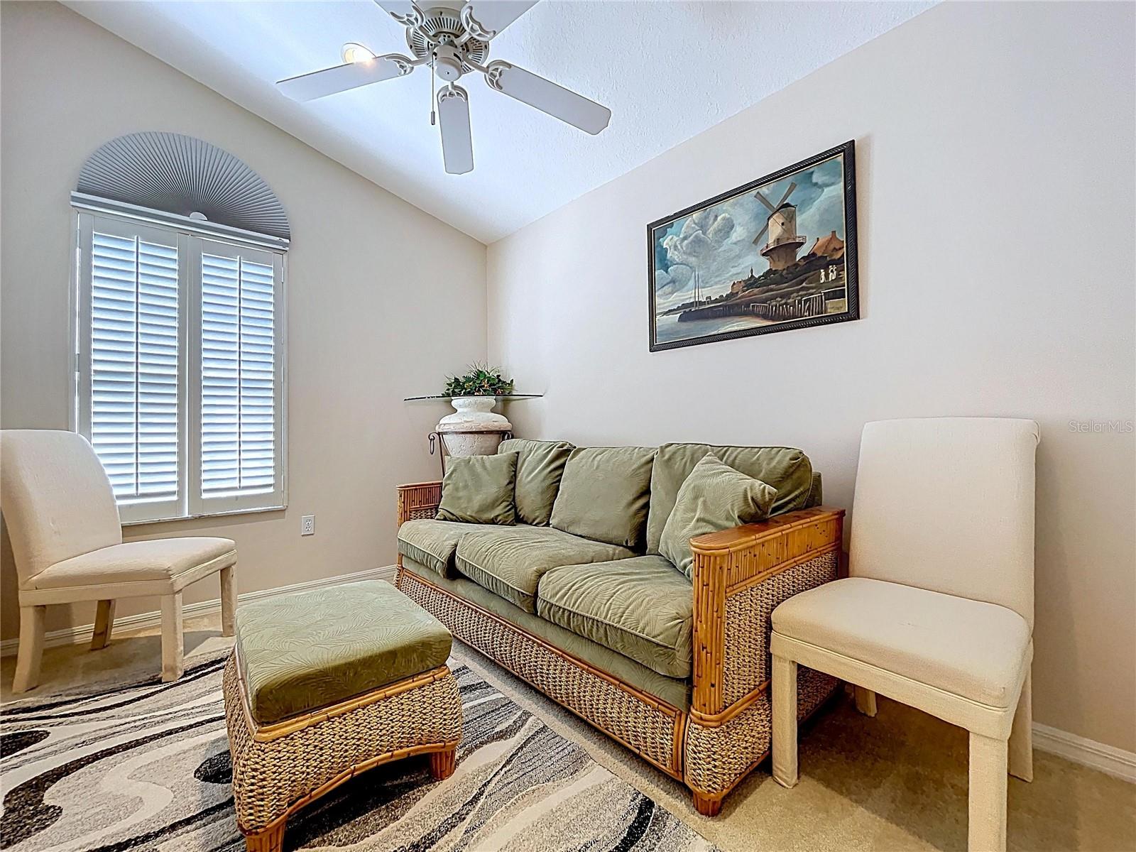 The third bedroom is a perfect flex space, use it as a bedroom, a home office, an second floor living room or an in-home gym.