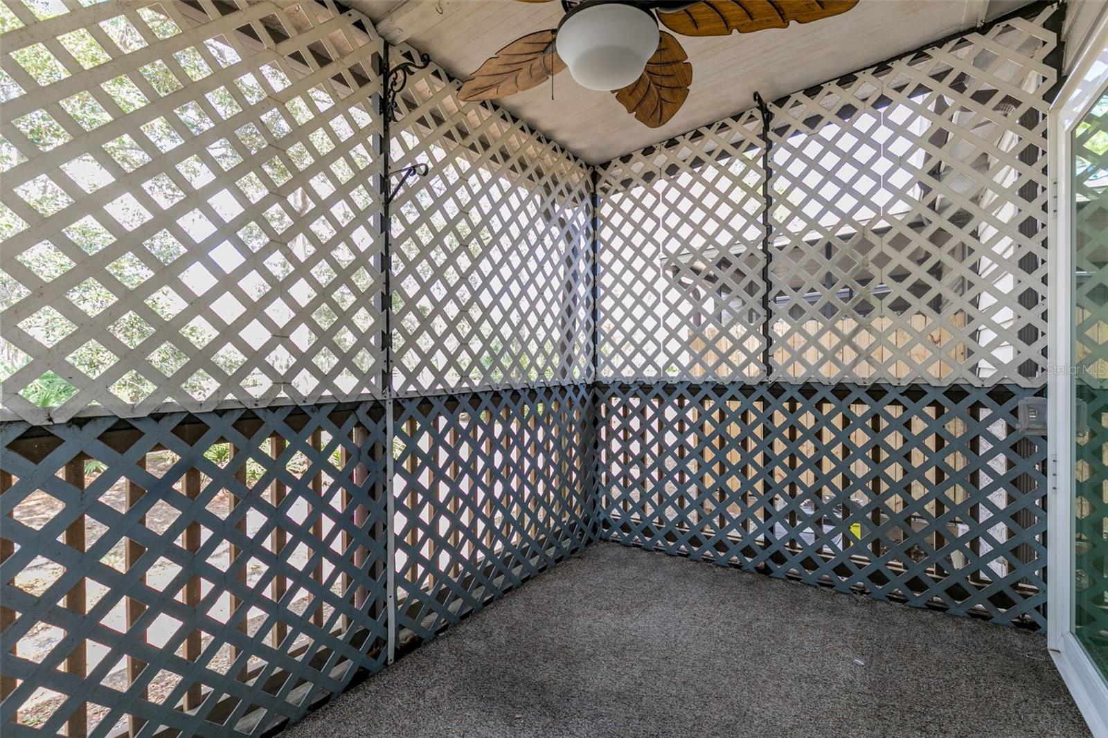 Balcony off of Great Room