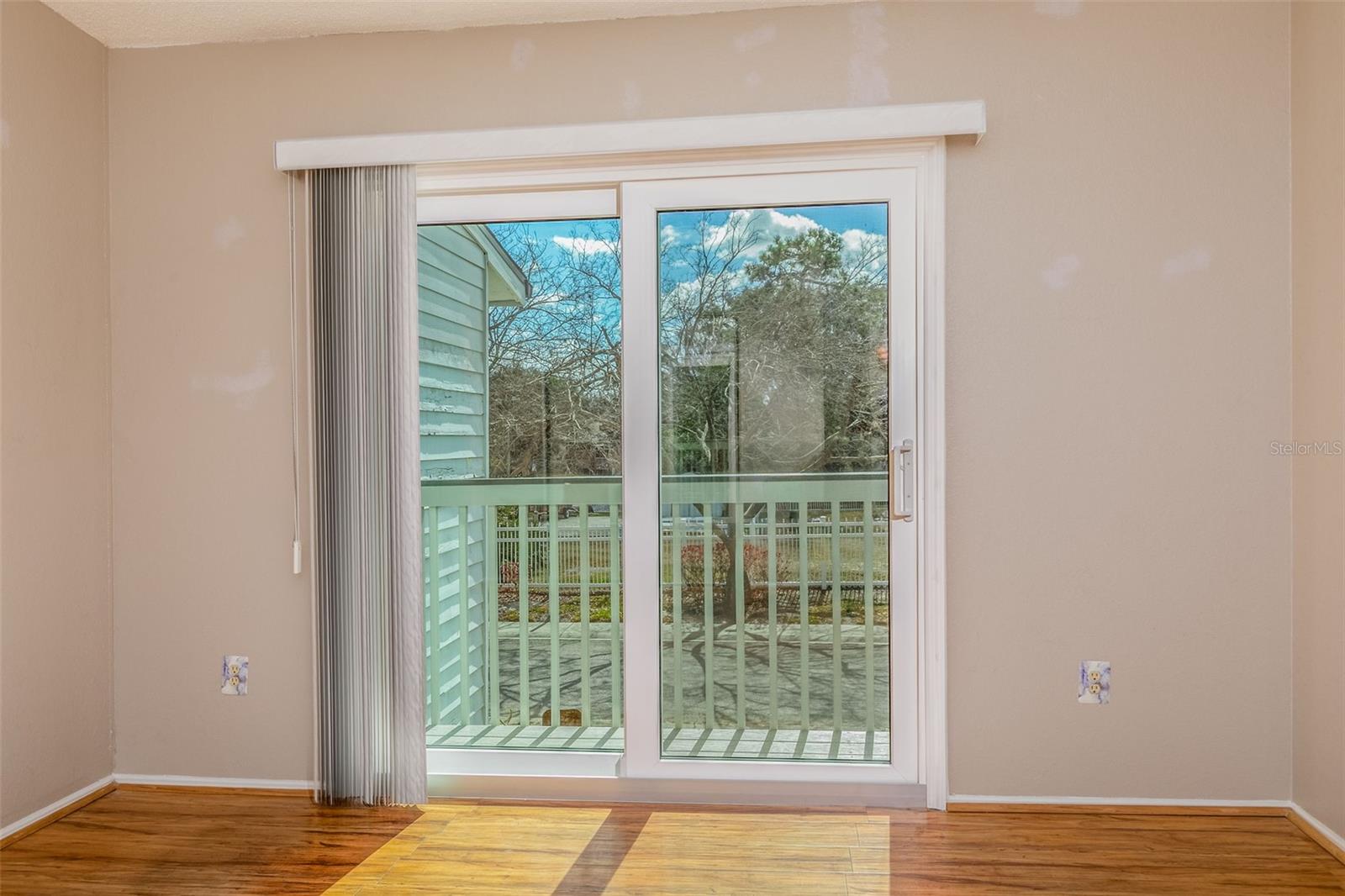 Bedroom #3 overlooking front of Unit