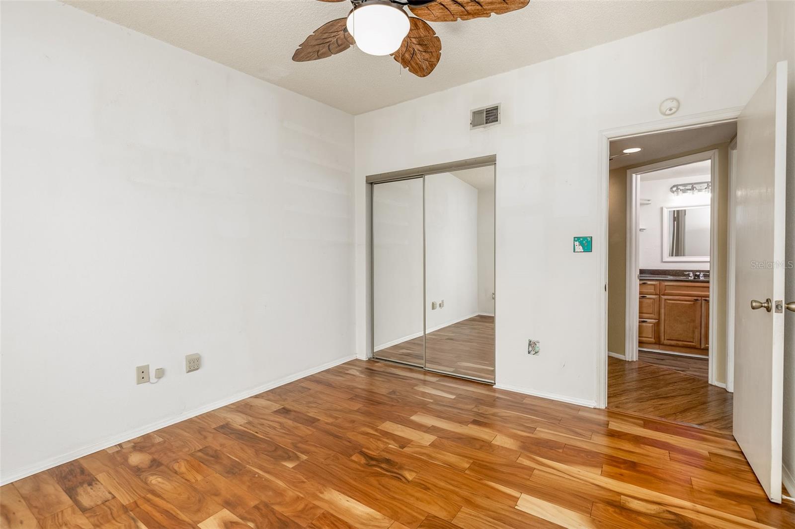 Bedroom #3 into Hallway and Bathroom
