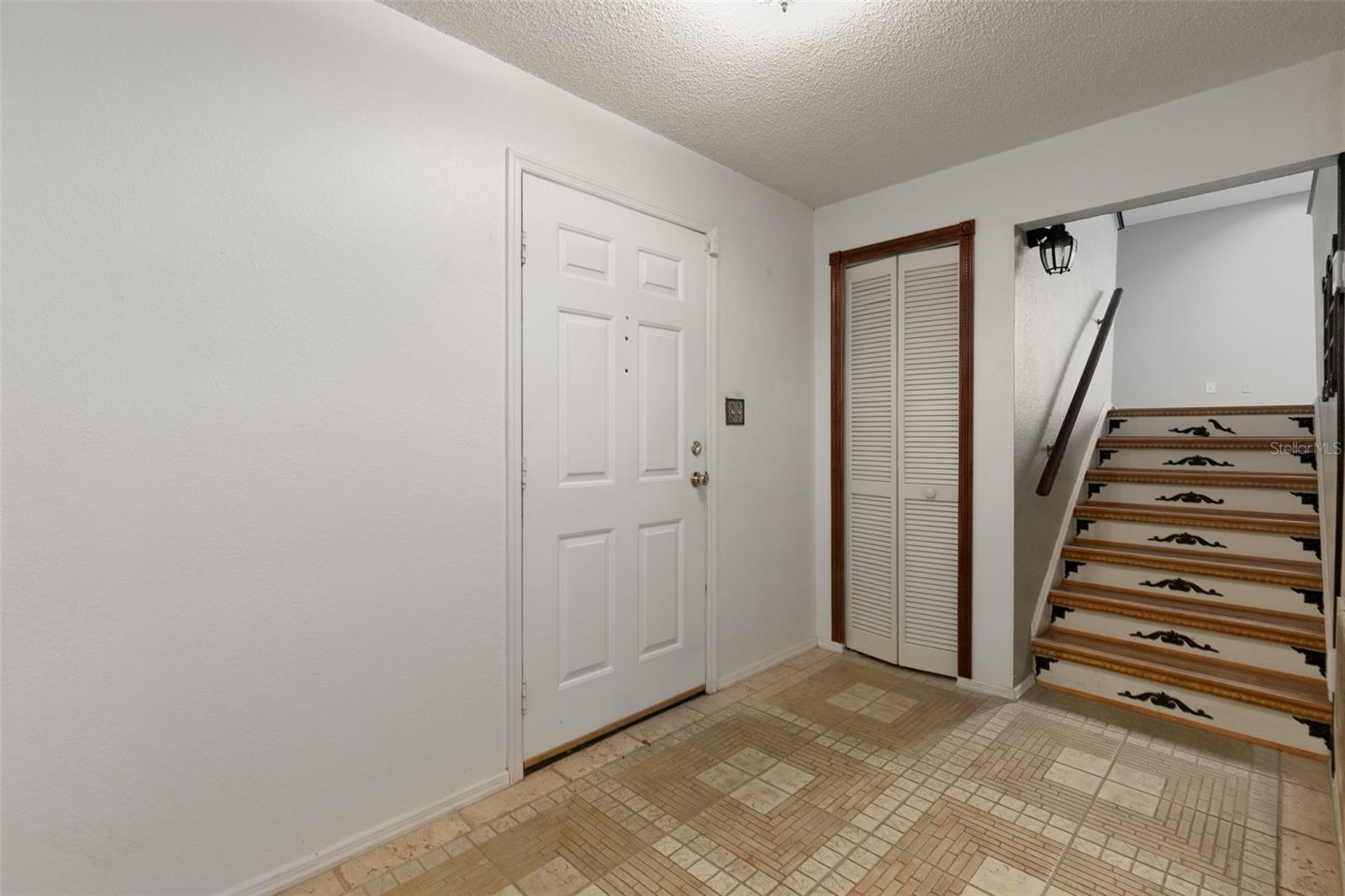 Foyer and Front Door