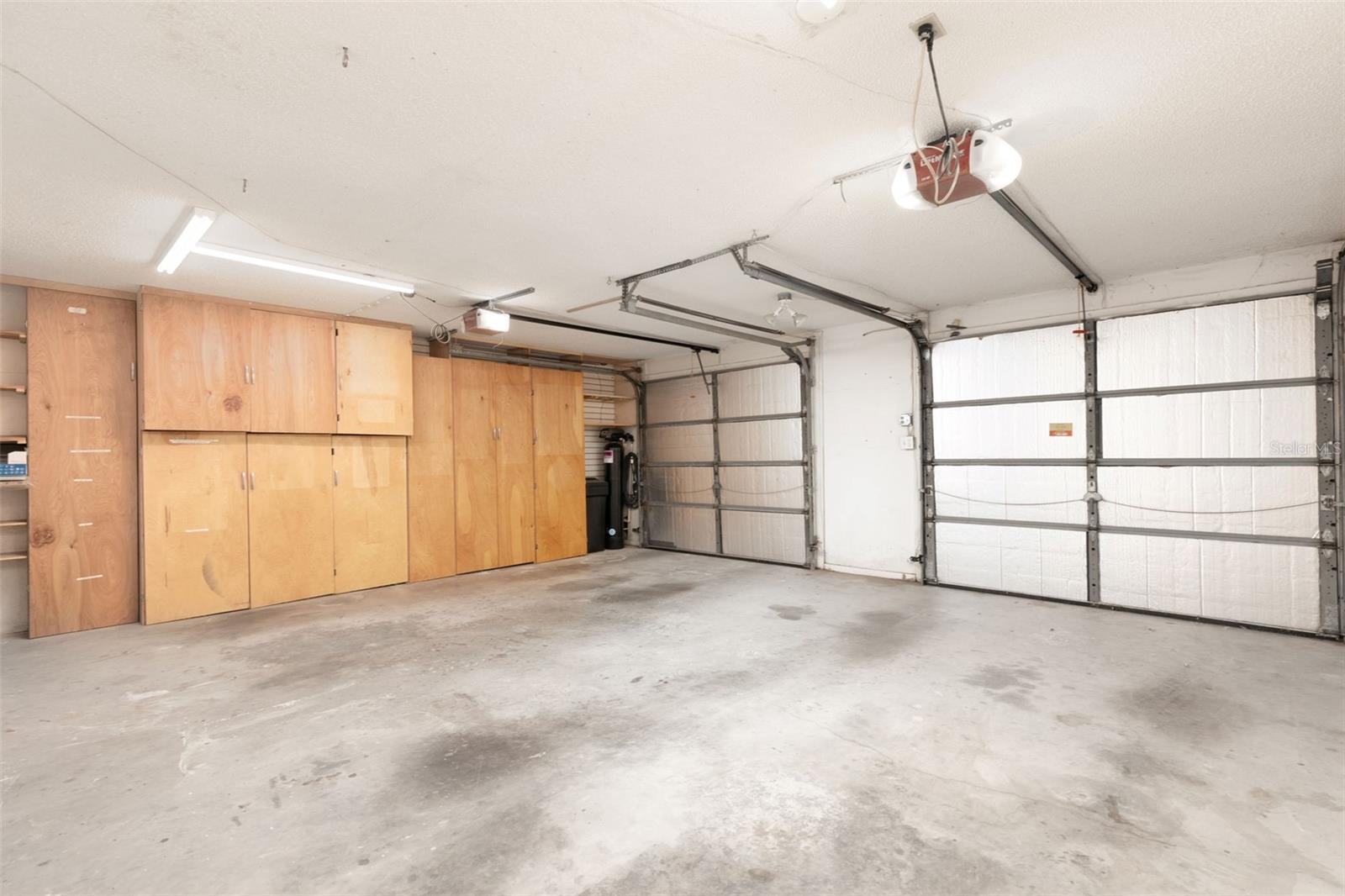 Oversized Garage with Storage