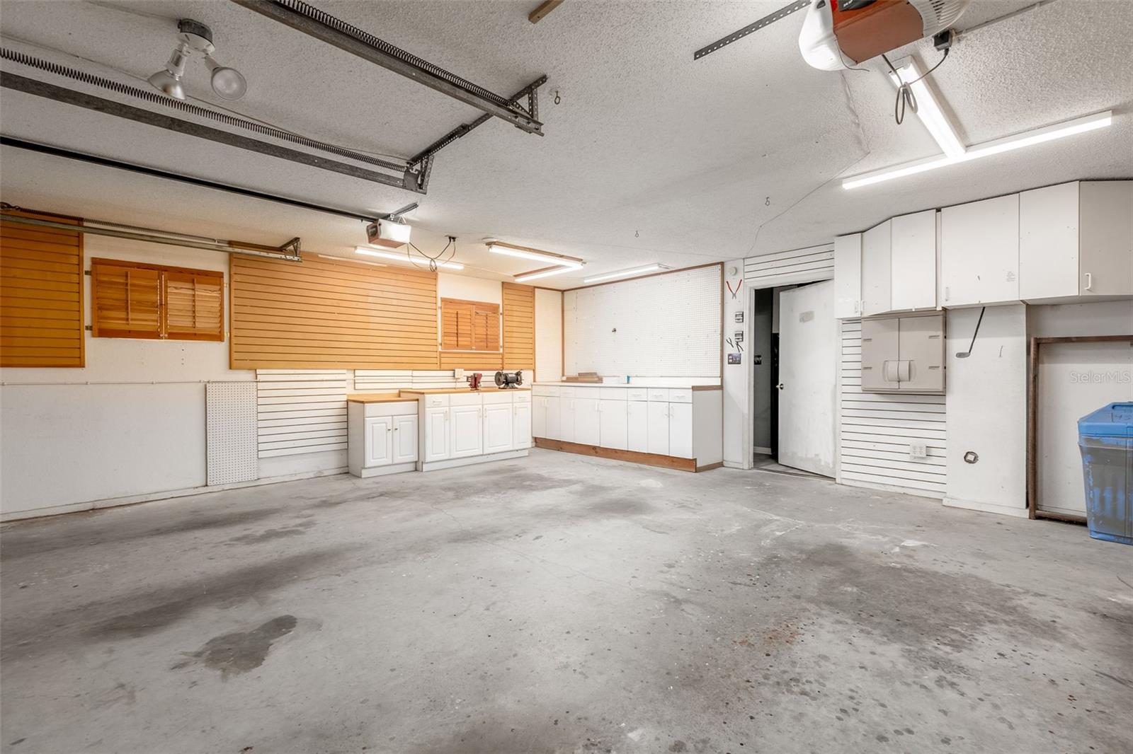 Garage with Workbench