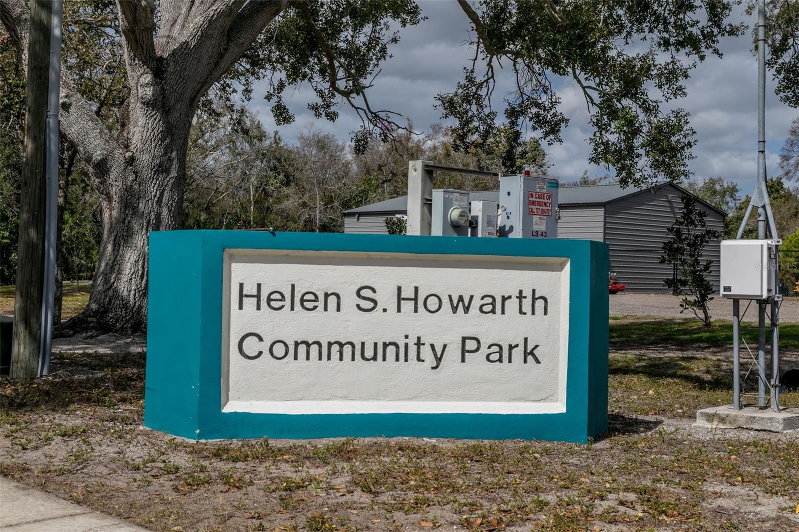 Park a quick walk across the street