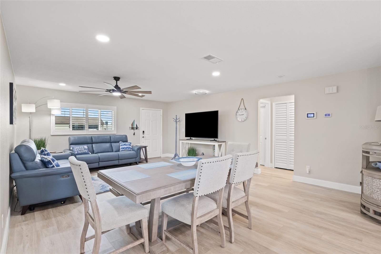 Main Living Room and Dining Room