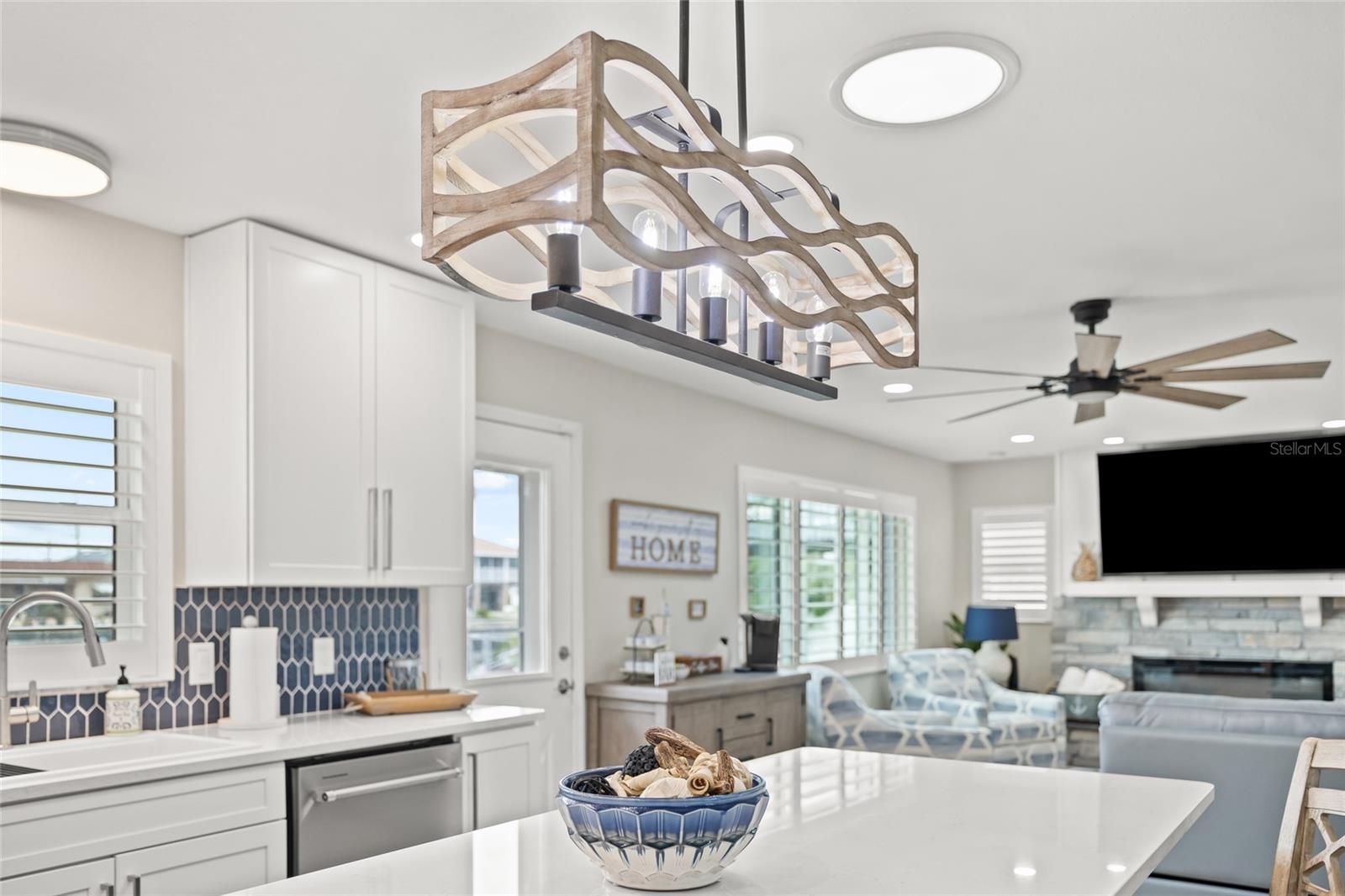 Kitchen to Living Room