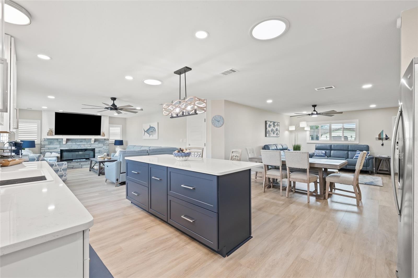 Great For Entertaining with Openness to Family Room, Dining Room and Living Room