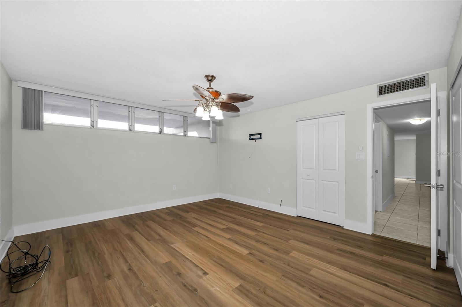 Large primary bedroom