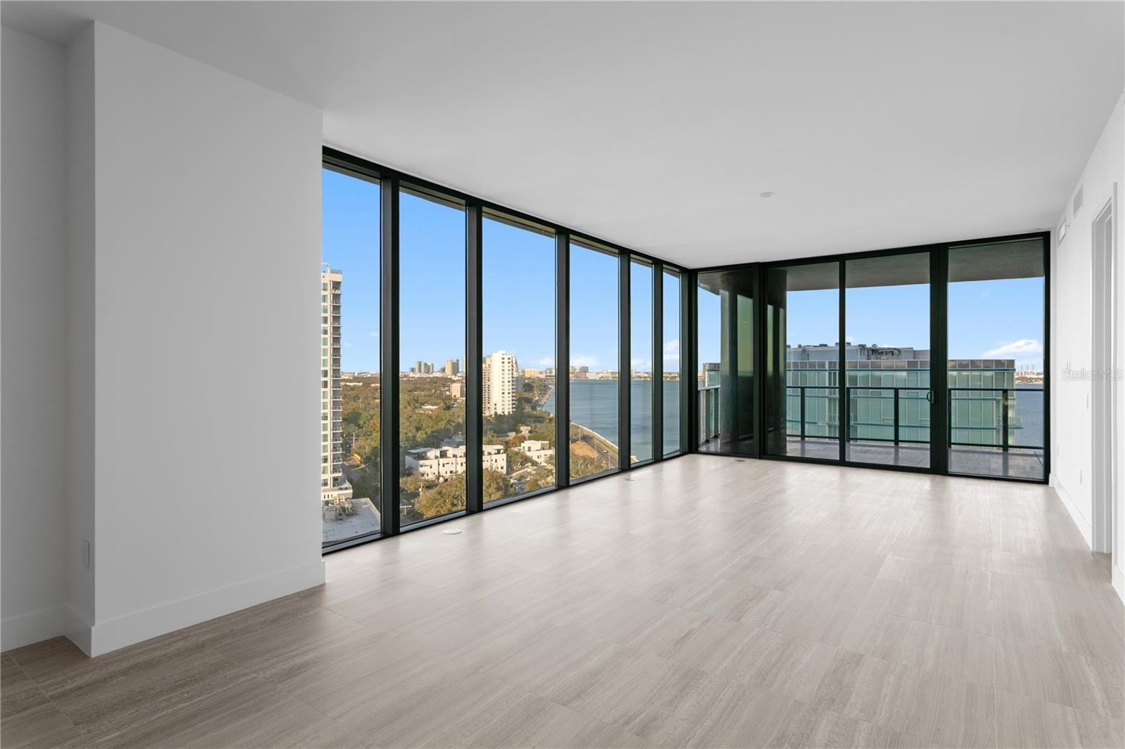 Spacious living room with gorgeous views