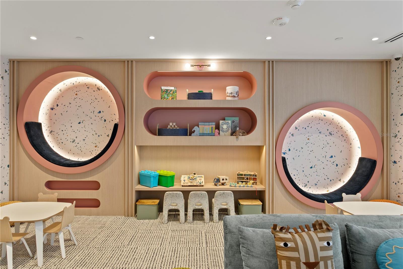 Play room for the Ritz kids