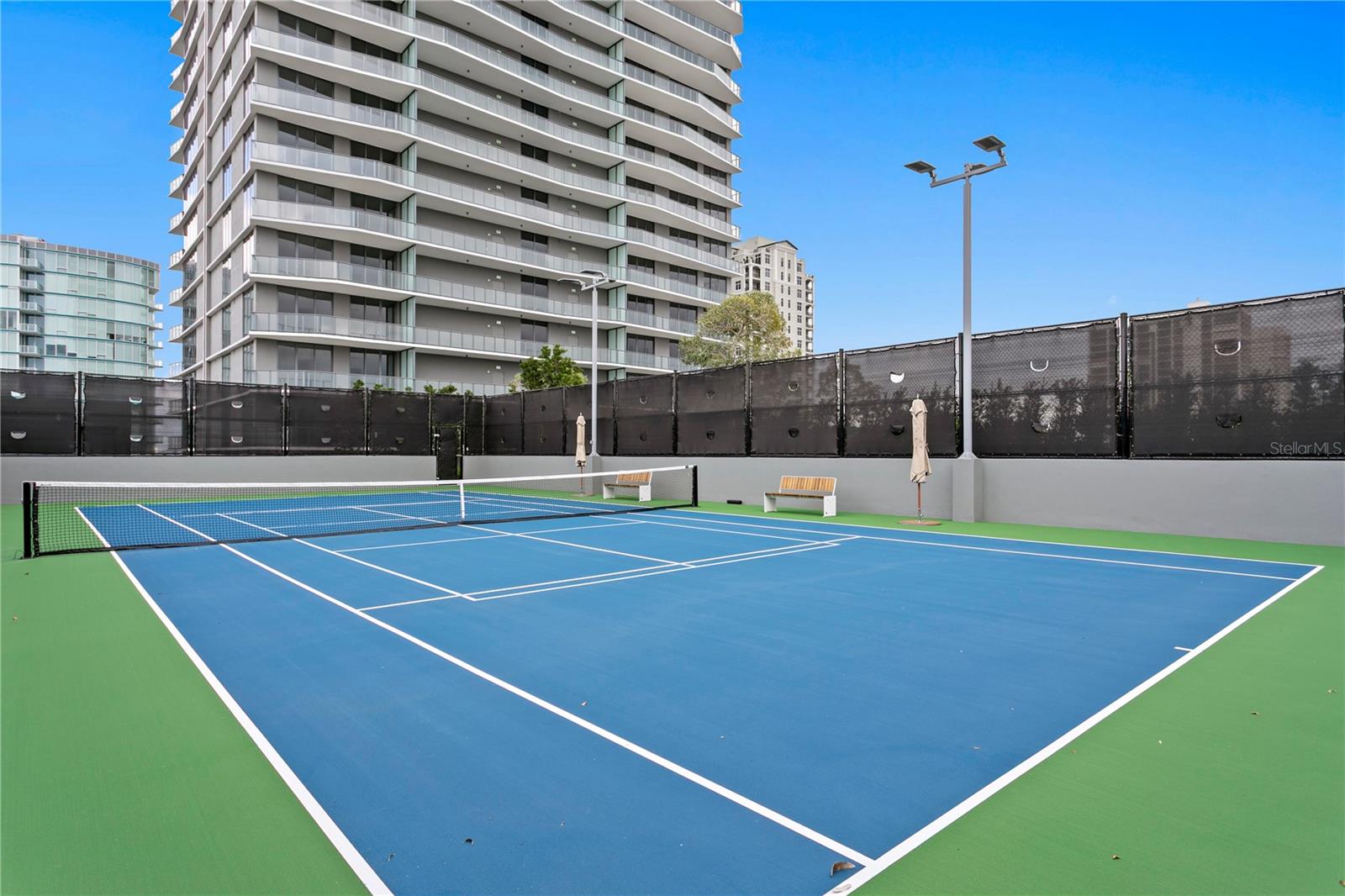 Tennis and pickleball can be enjoyed daily