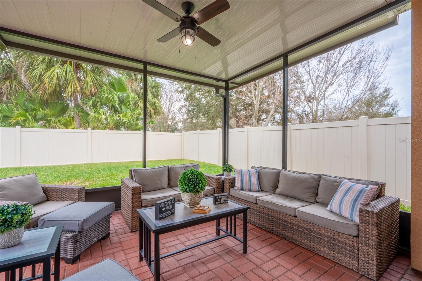 CEILING FAN FOR LIGHT AND CIRCULATING AIR ON THOSE HOT SUMMER DAYS