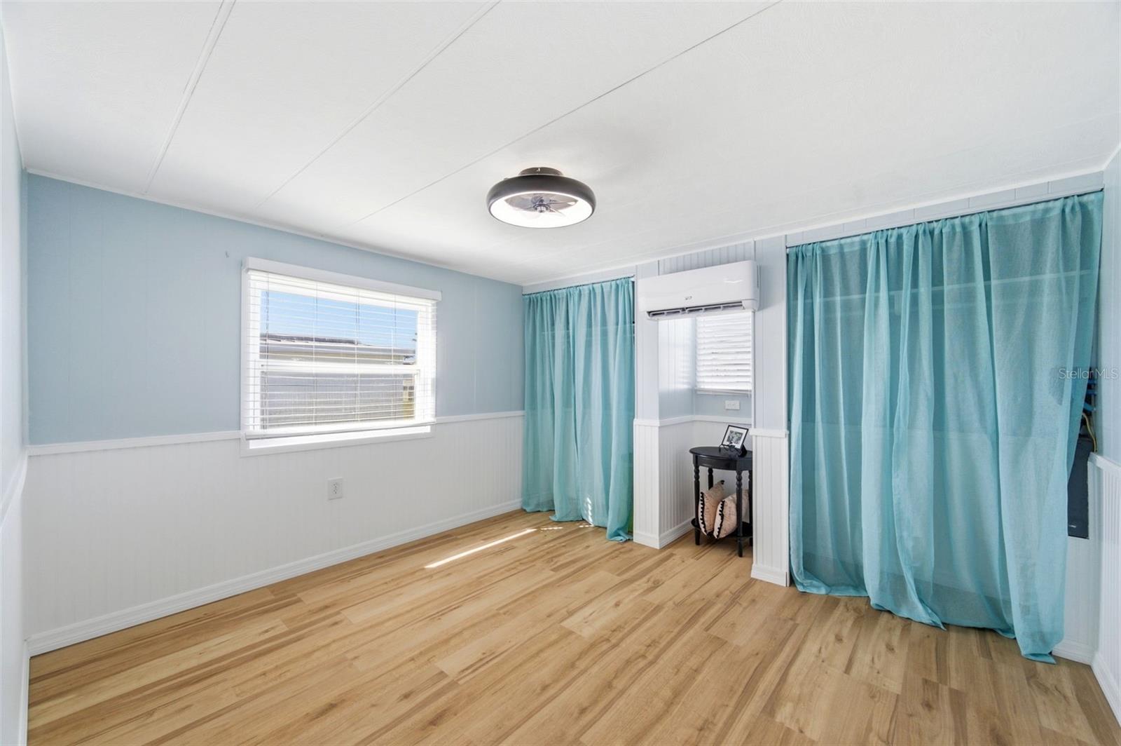 New floors, paint, fan