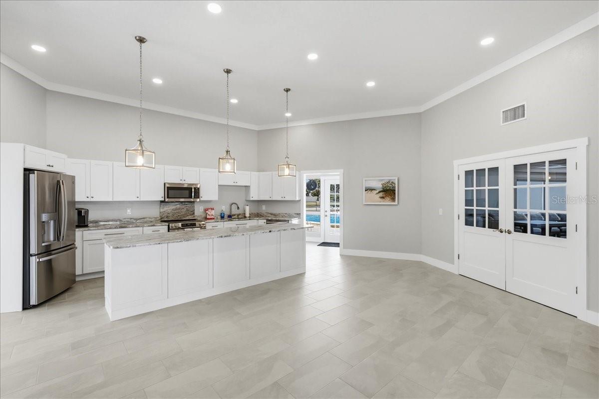 Tarpon Cove’s resort-style amenities include: two pools and spa, tennis courts, exercise facility, putting green, fishing pier, Kayak storage & launch, recreational clubhouse, waterfront nature walking trail, grill and picnic areas, and a private deep water channel with  direct gulf access - no bridges!