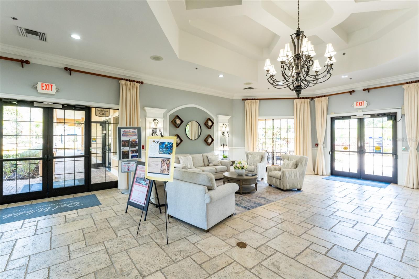 Lobby of Wellspring Club