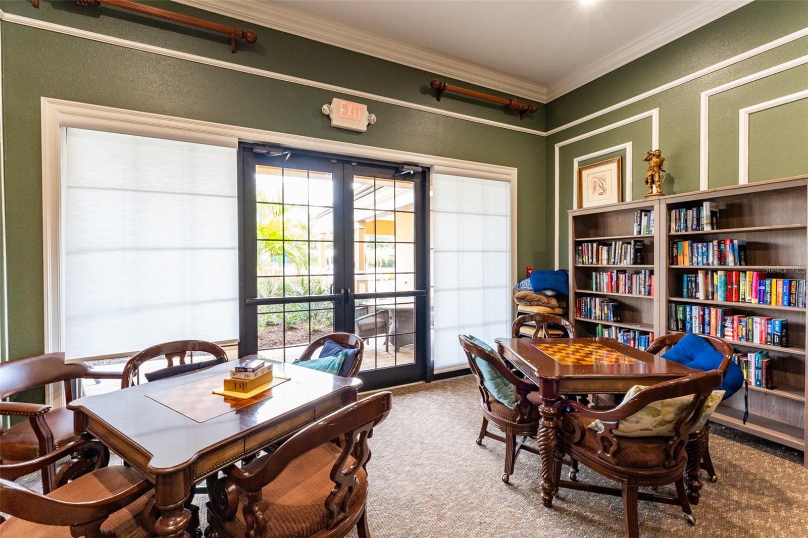 Card or Game Room in the Wellspring Club