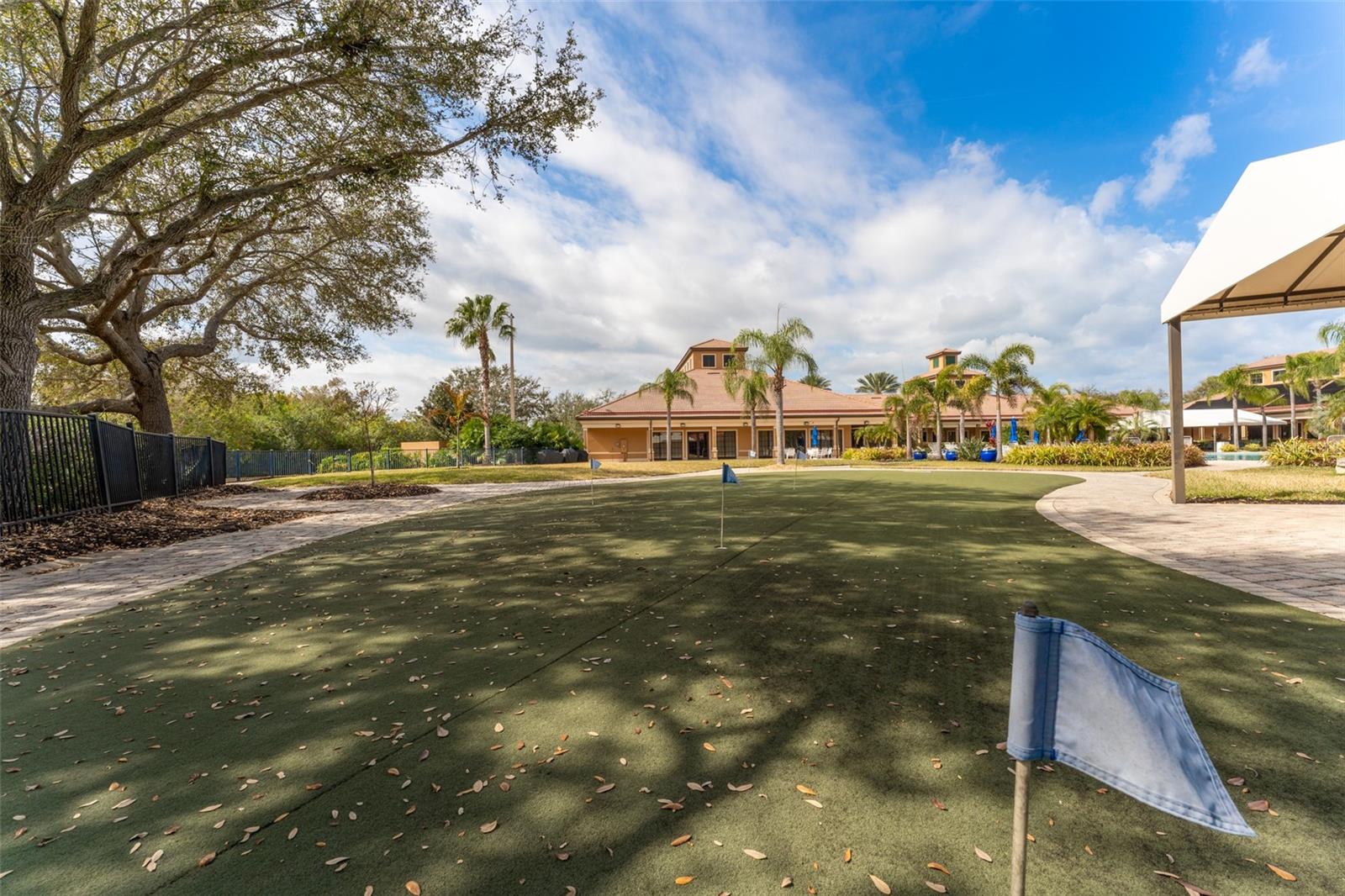 Putting Green at the Wellspring Club