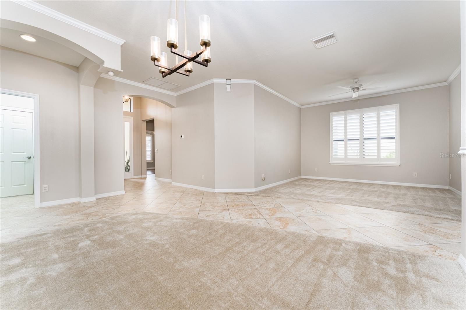 Formal Dining & Living Areas