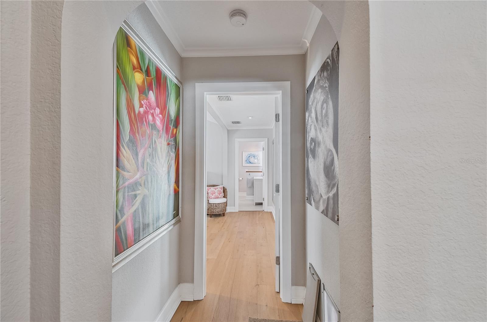 Entry Hall to Primary BR