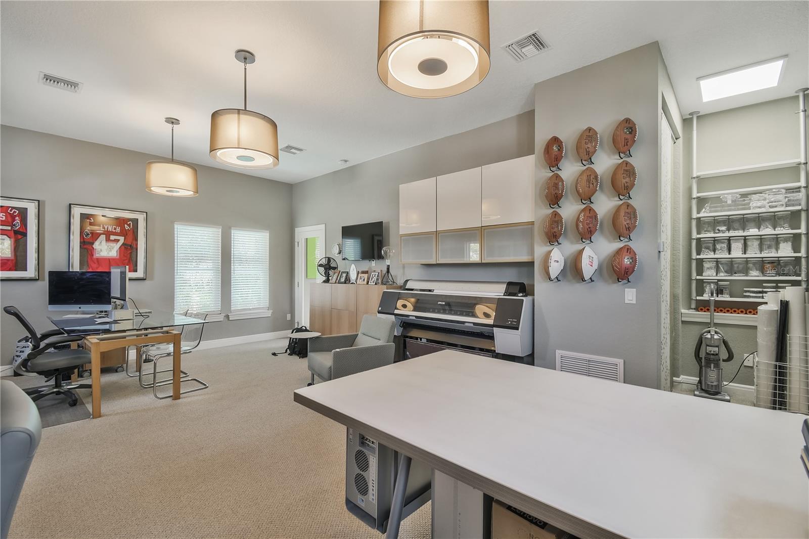 Home Office Studio above garage