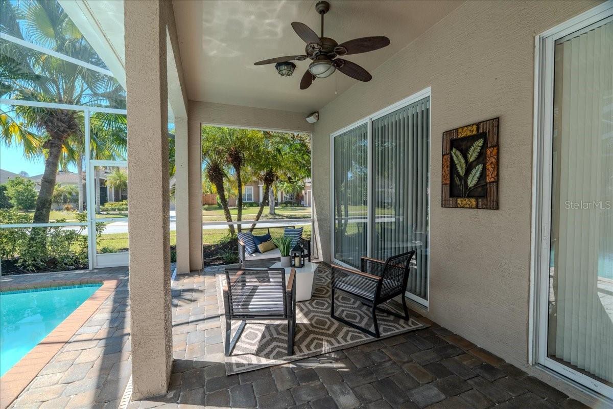 Generous Outdoor Living Space