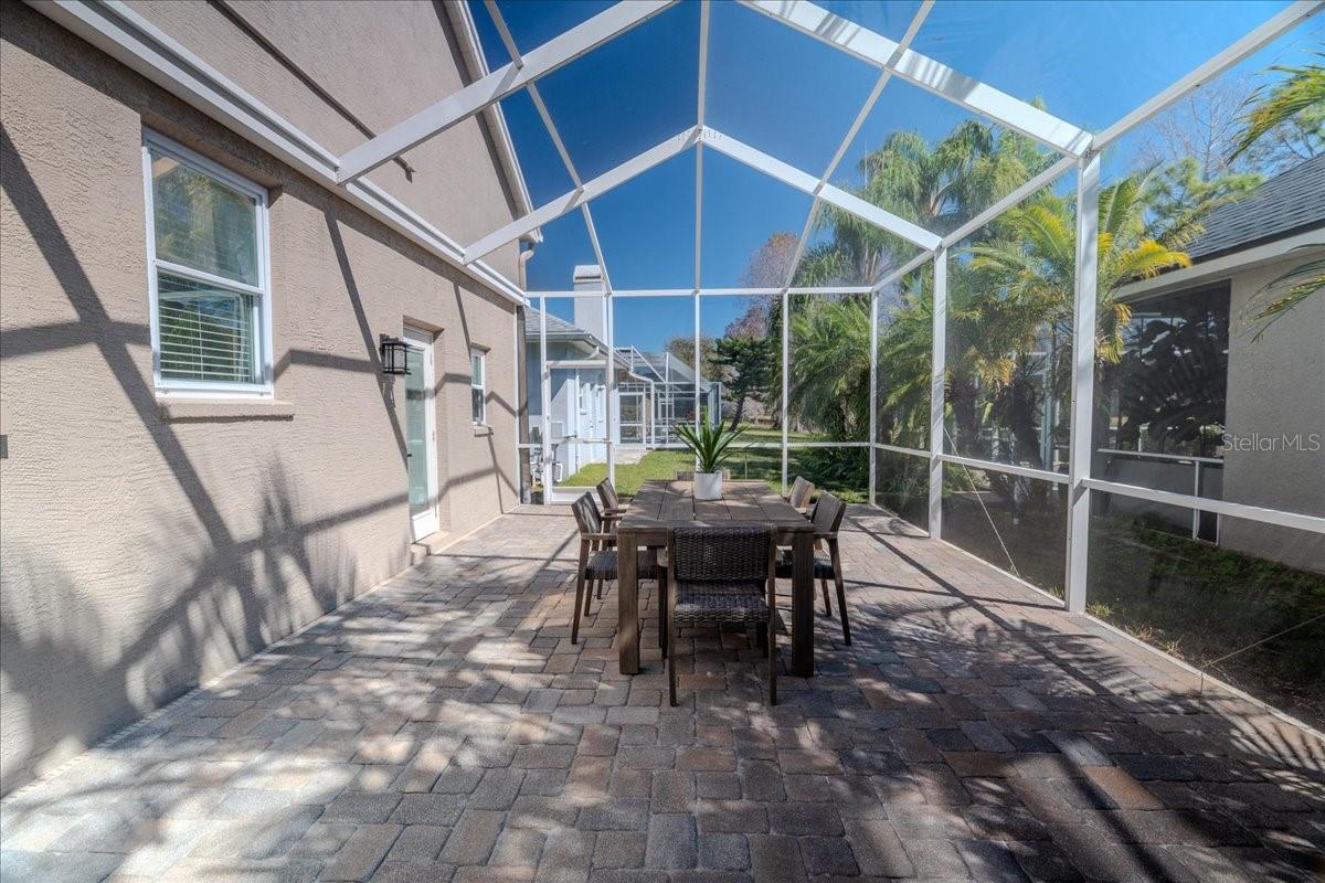 Separate Screened Patio Area