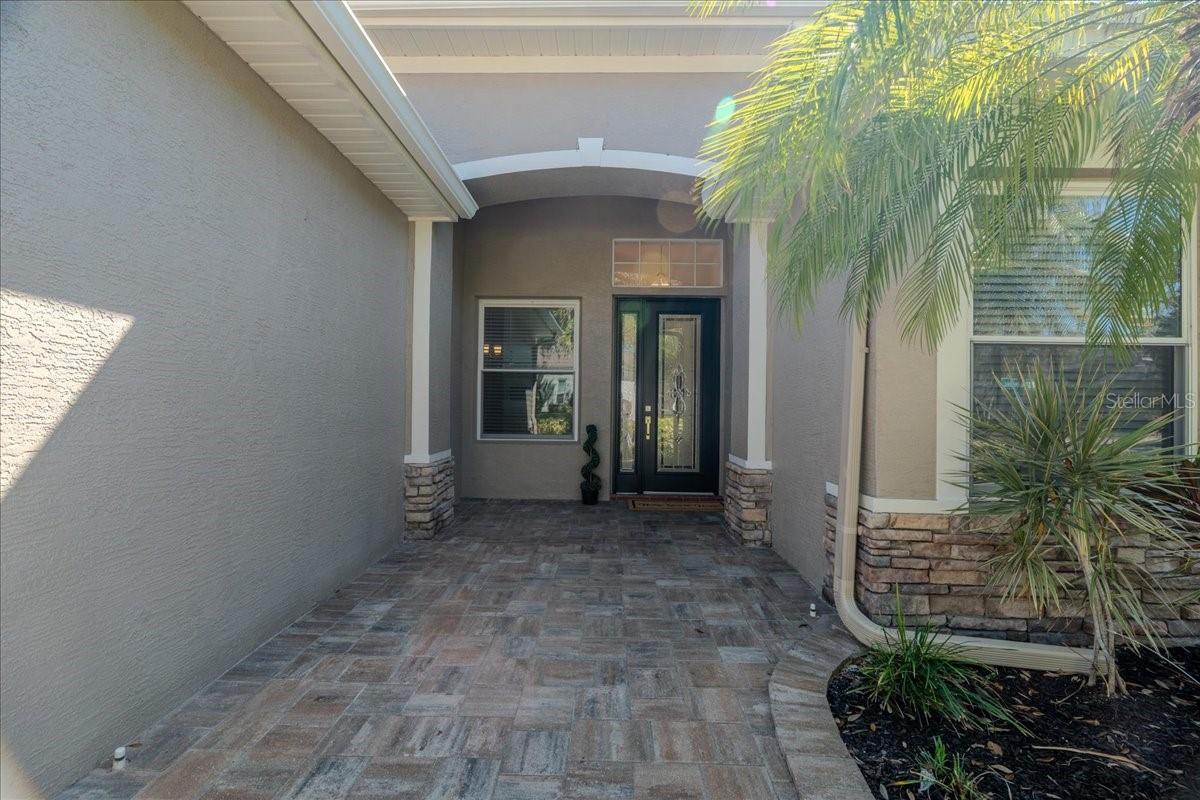 Charming front entry