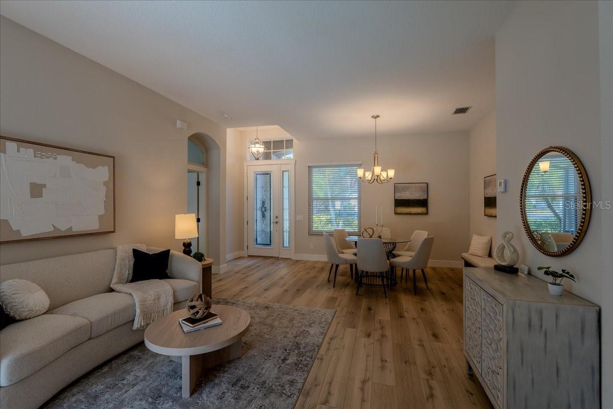 Formal Living and Dining Room