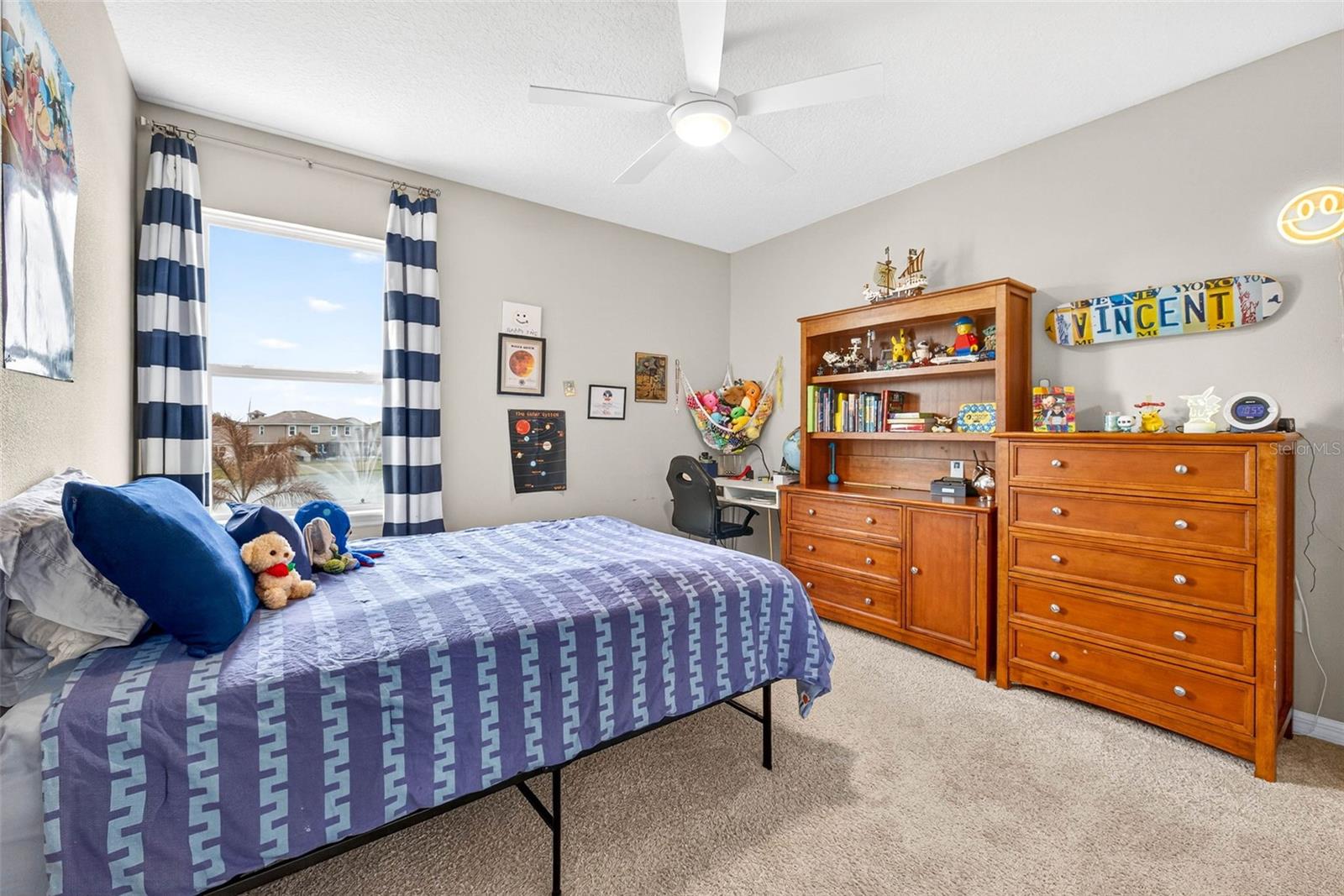 Waterviews from third bedroom