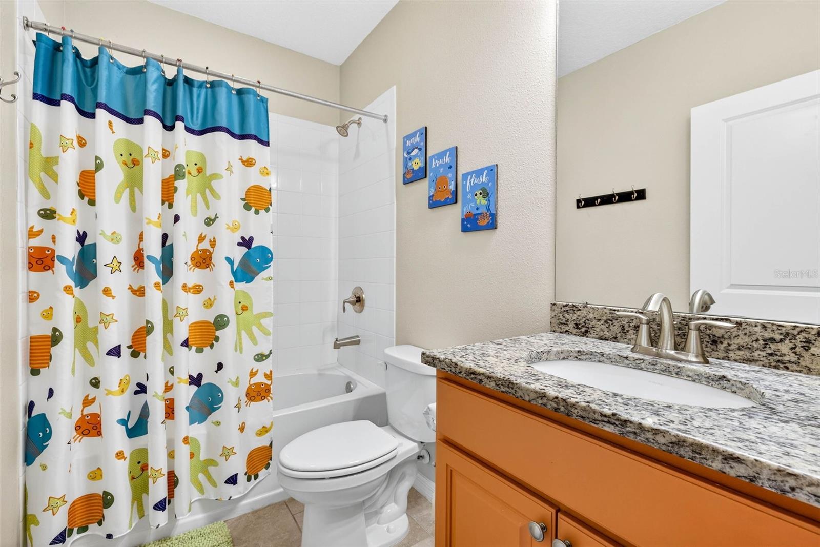 Third full bathroom with tub- upstairs