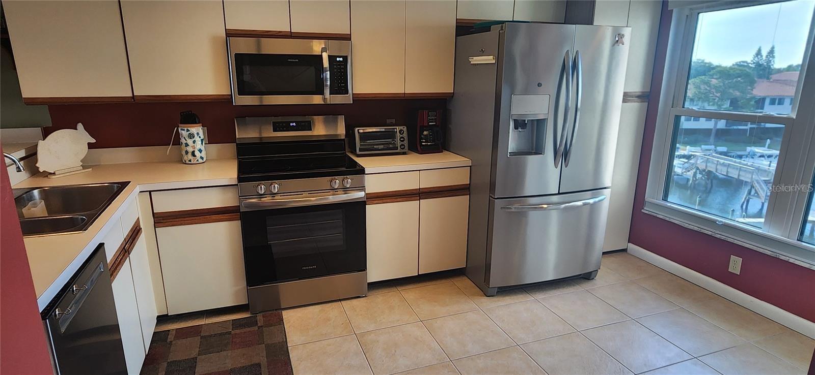 Lots of natural light.