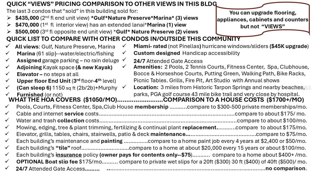 Helpful tool for comparison.