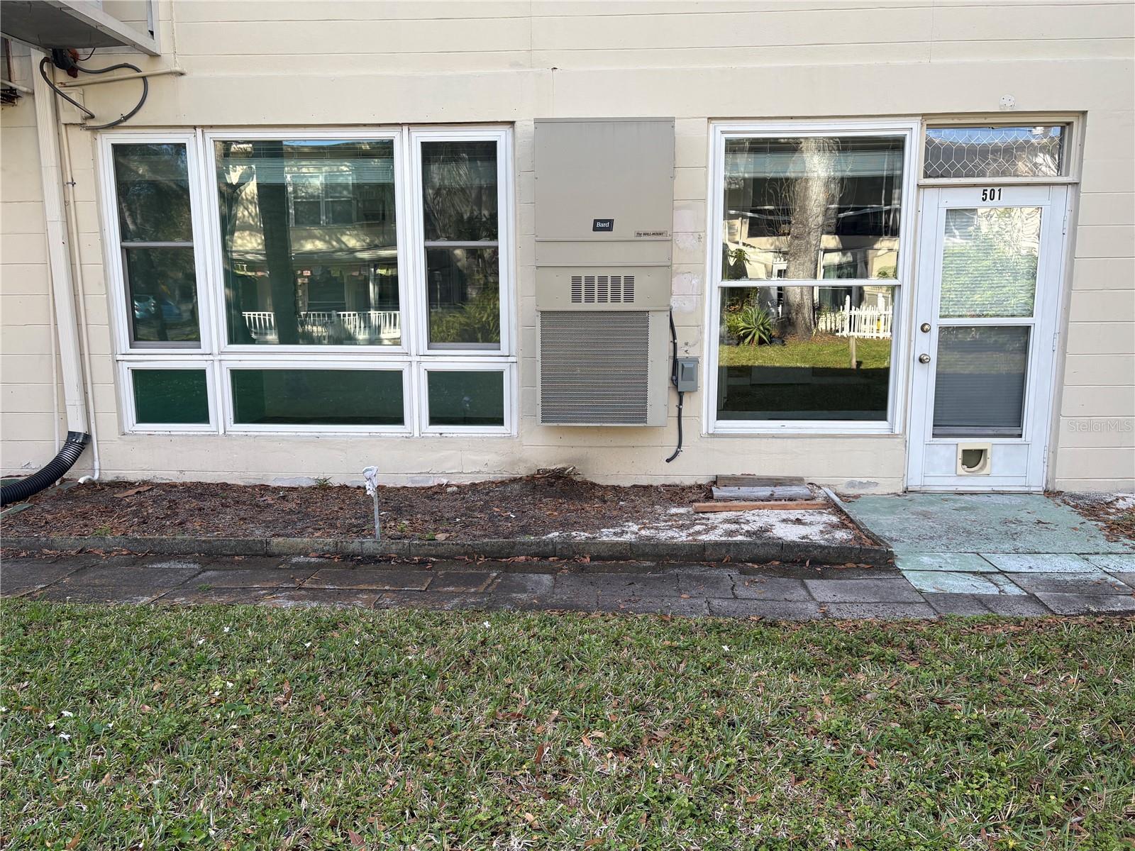 Back view of #501. Windows were also replaced in the Florida Room.