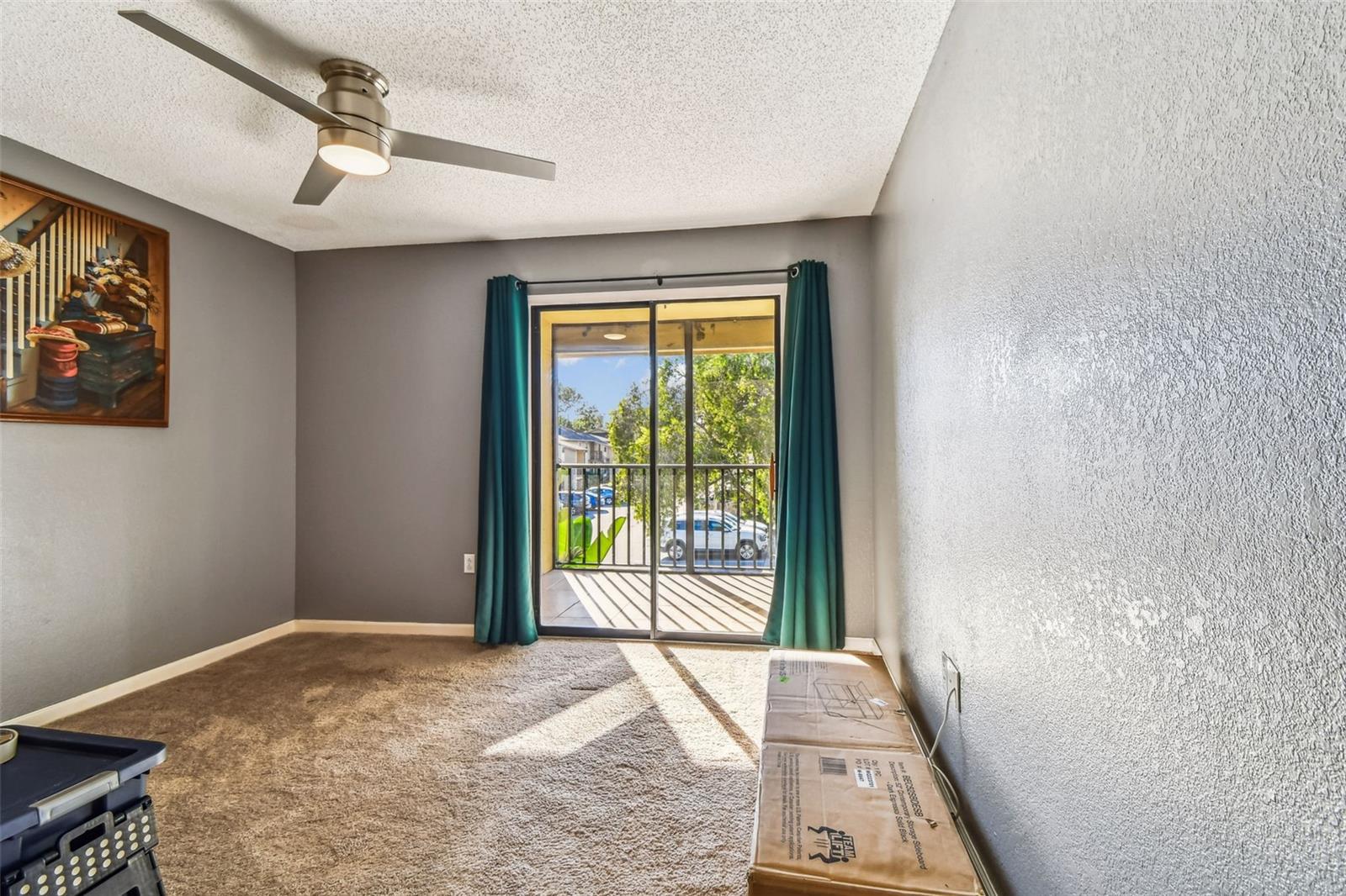 Bedroom #2, located on front side of condo.