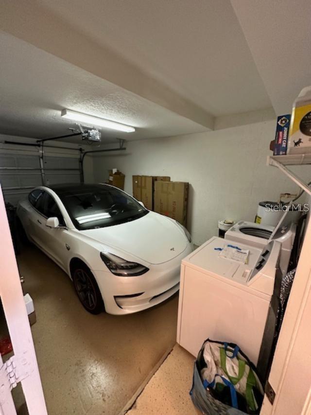 Garage with Laundry