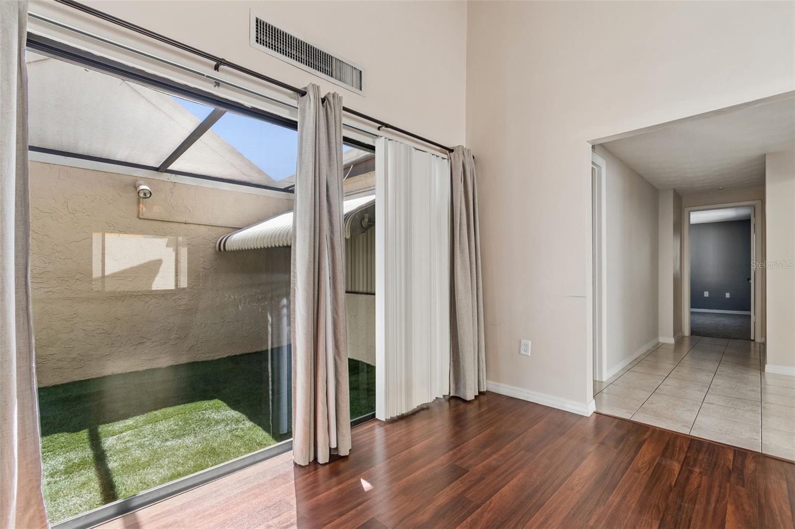 Living Room to Atrium