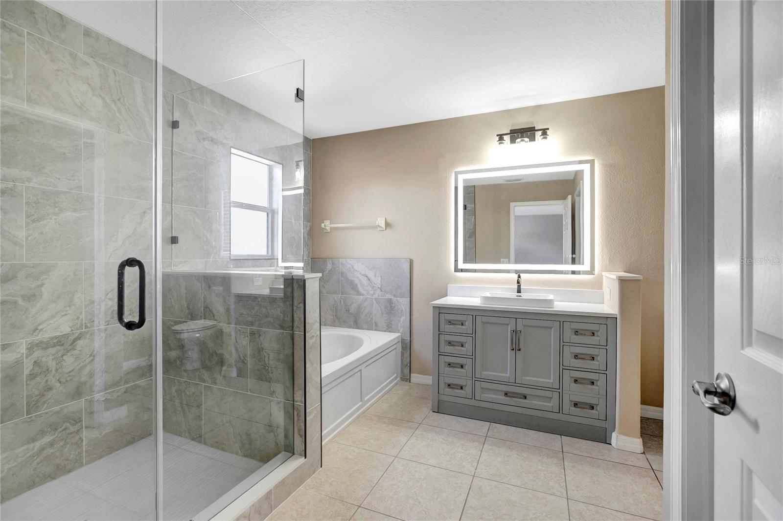 Primary bedroom not staged