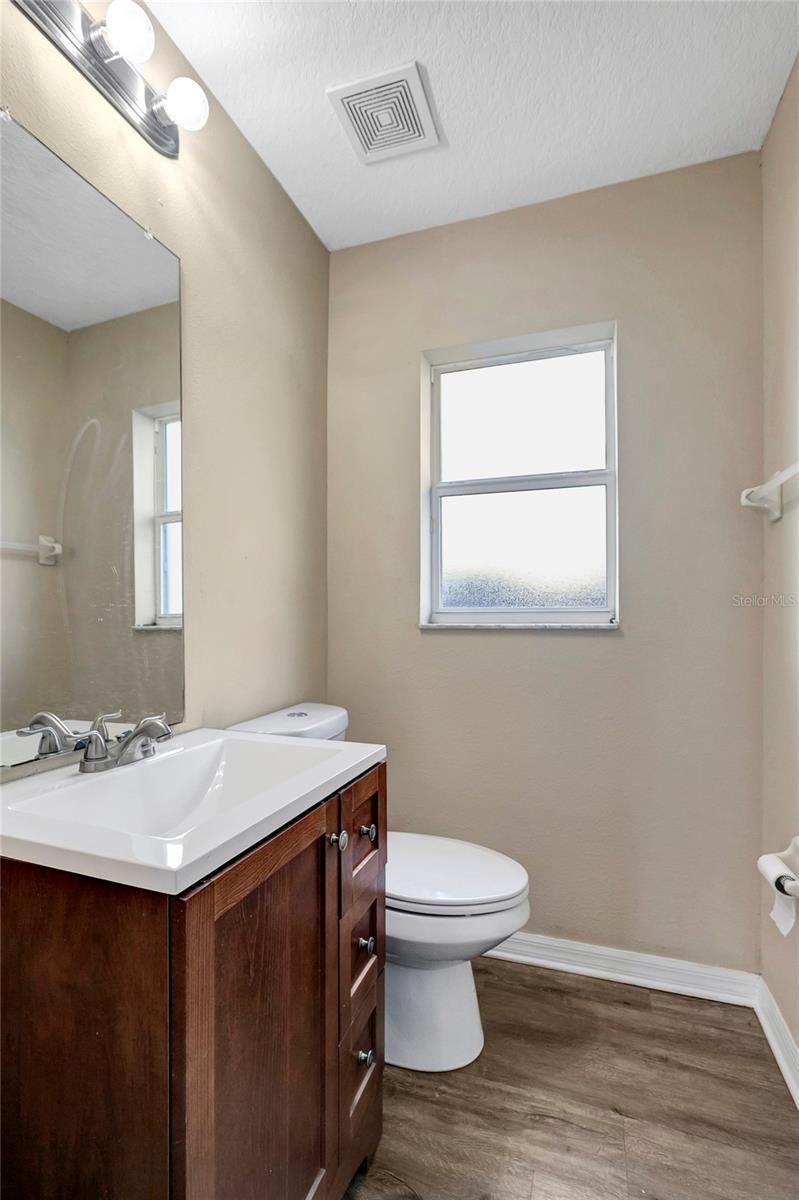 half bath downstairs